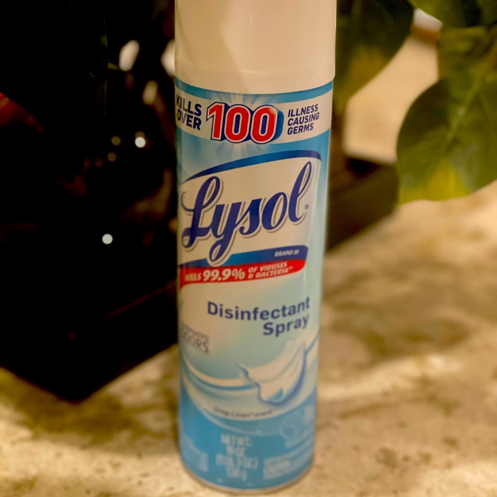 Lysol disinfectant spray  19 oz